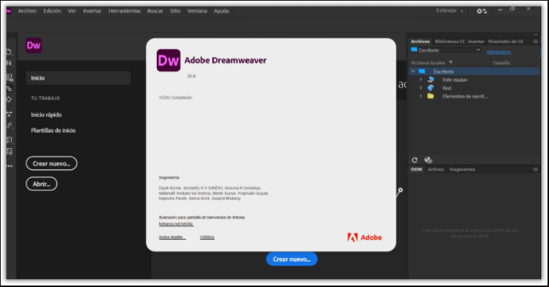 Adobe Dreamweaver CC 2021