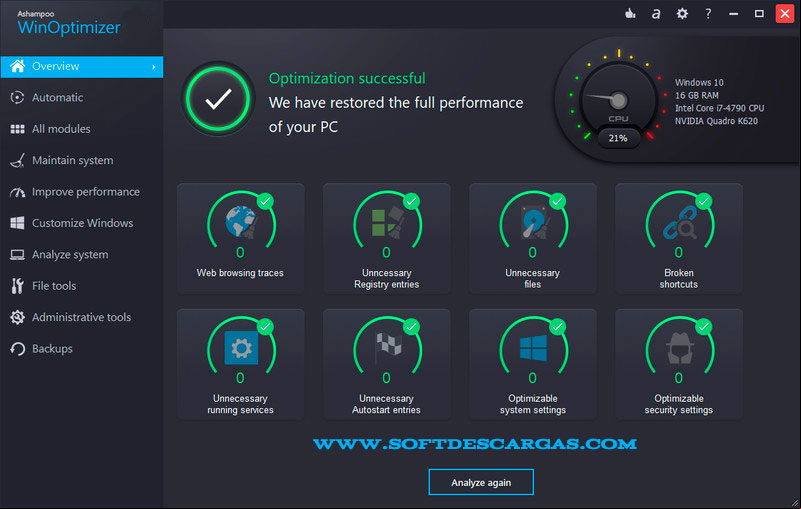 Ashampoo WinOptimizer 18 Full