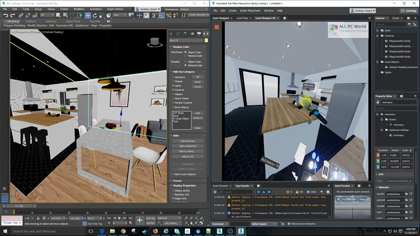 Características de Autodesk 3ds Max