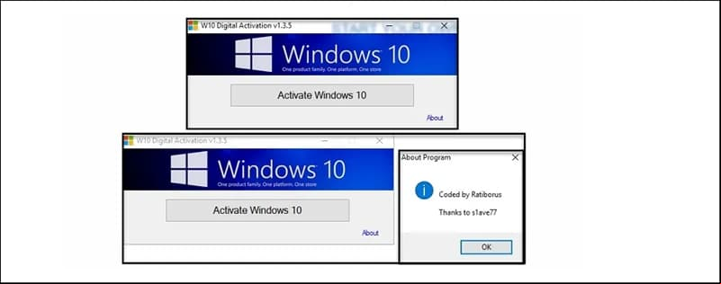 activación digital W10