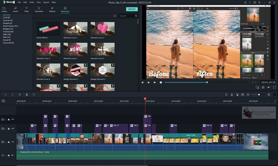 Wondershare Filmora 9.5.0.20 + Portable Para Windows (64 bits)